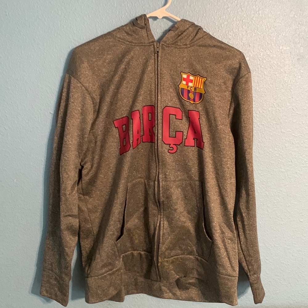 Barcelona zip up hoodie